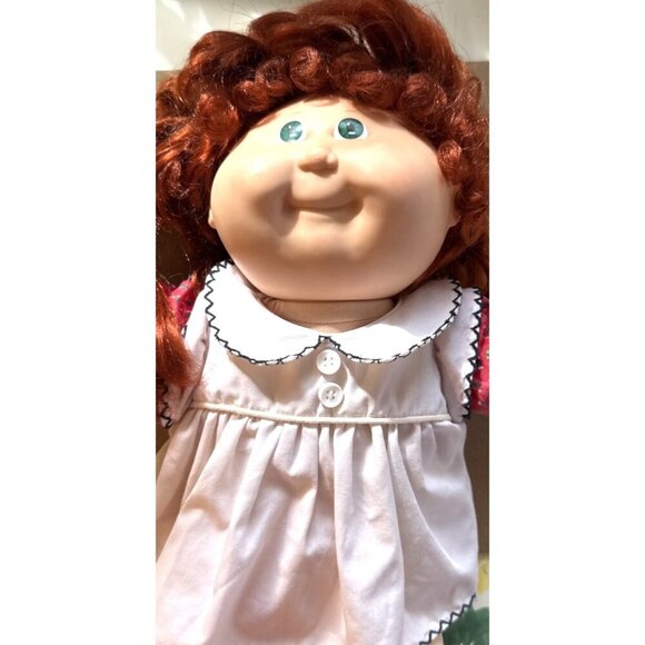 Cabbage Patch Kids Other - 1983 Cabbage Patch Kids Growing Hair Doll Strawberry Red Hair Green Eyes